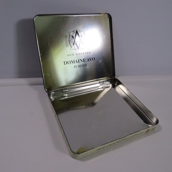 Avo Domaine Puritos Cigar Metal Tin Box EMPTY - Picture 7 of 9